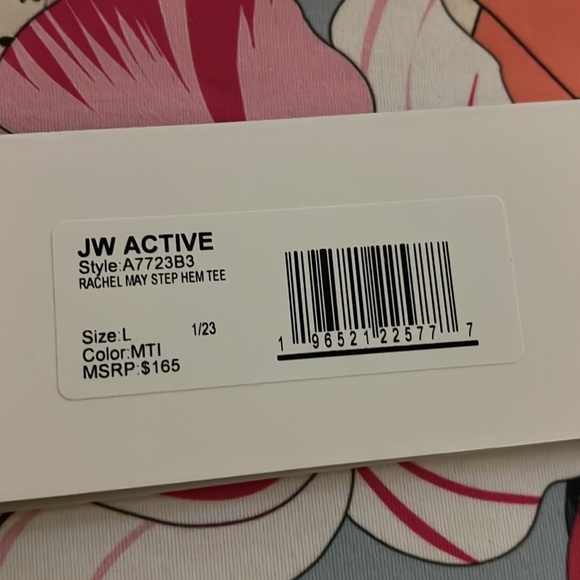 Johnny Was Active large Rachel May step hem tee.  - Picture 2 of 5